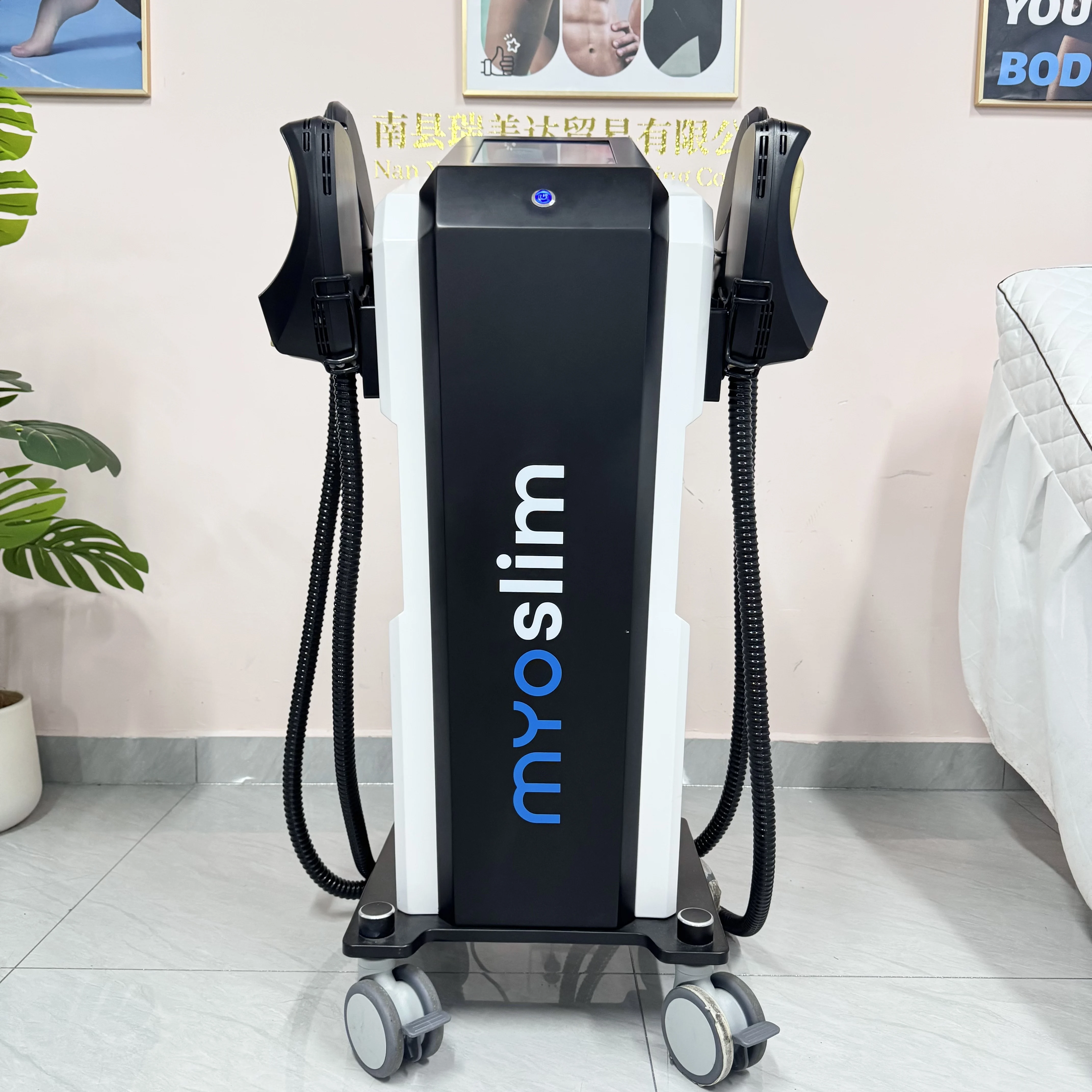 Myoslim 15Tes 6500W EMS Body Sculpt Contouring Machine Salon‑Use Muscle Device For Muscle Toning Weight Loss