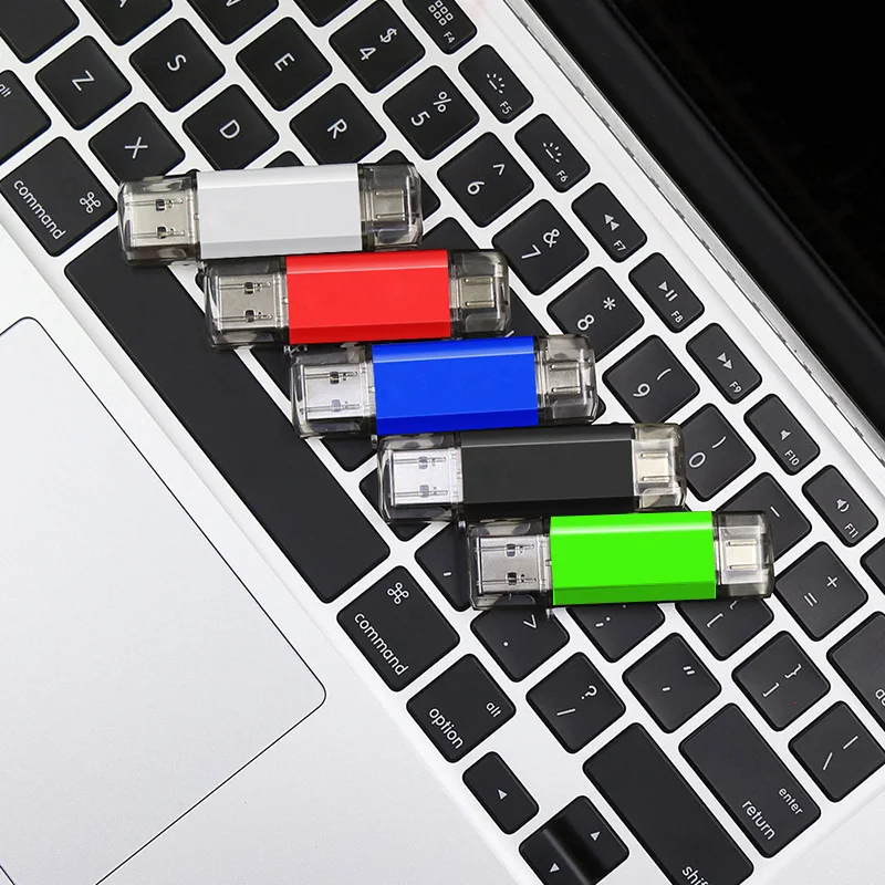 USB 2.0 플래시 드라이브, 다채로운 고속 플래시 디스크, 휴대용 OTG 펜드라이브, C타입, 128GB, 64GB, 32GB, 16GB, 8GB 메모리 스틱