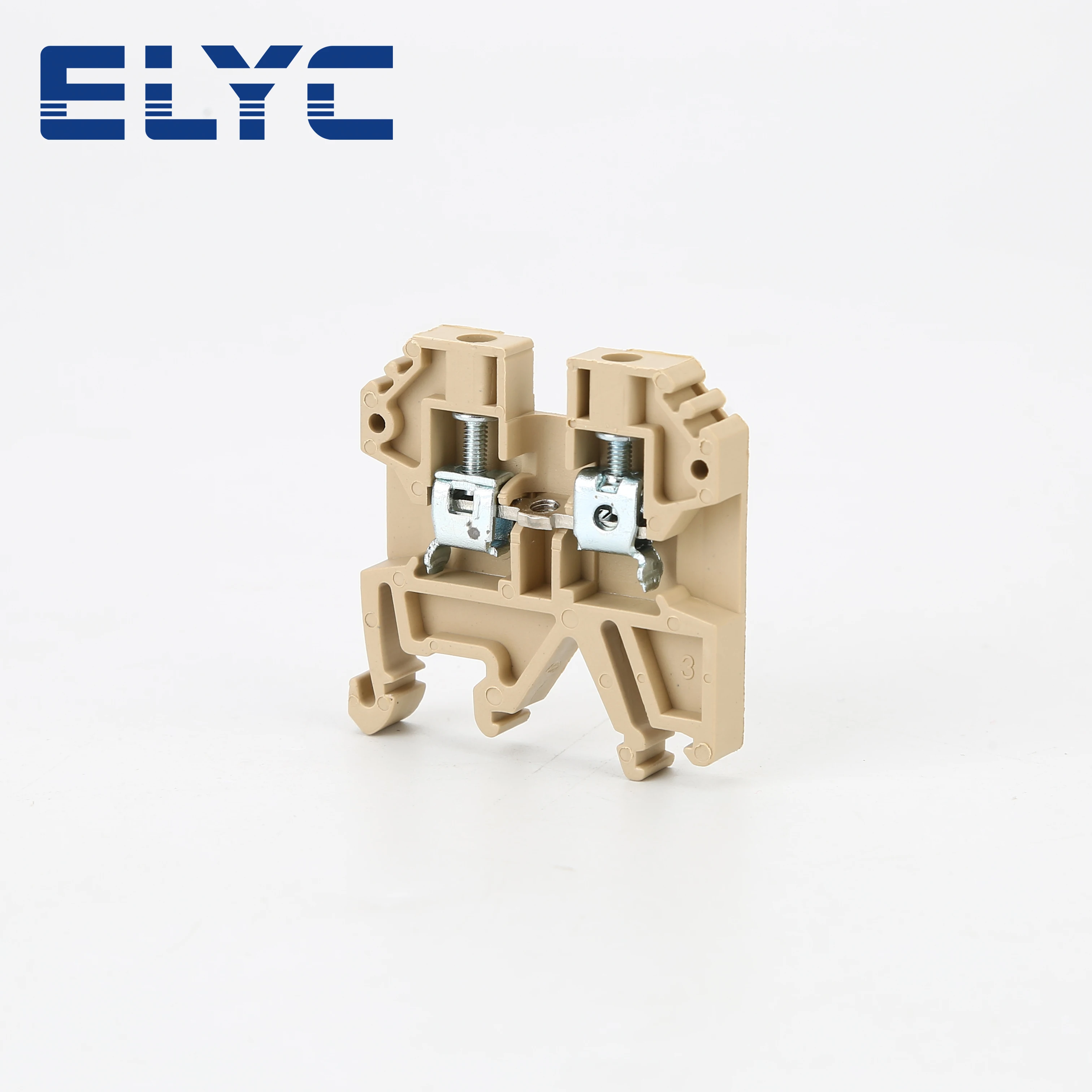 10Pcs SAK2.5EN Universal Screw Connection Feed-through SAK 2.5 mm² Wire Electrical Connector DIN Rail Terminal Block SAK 2.5EN