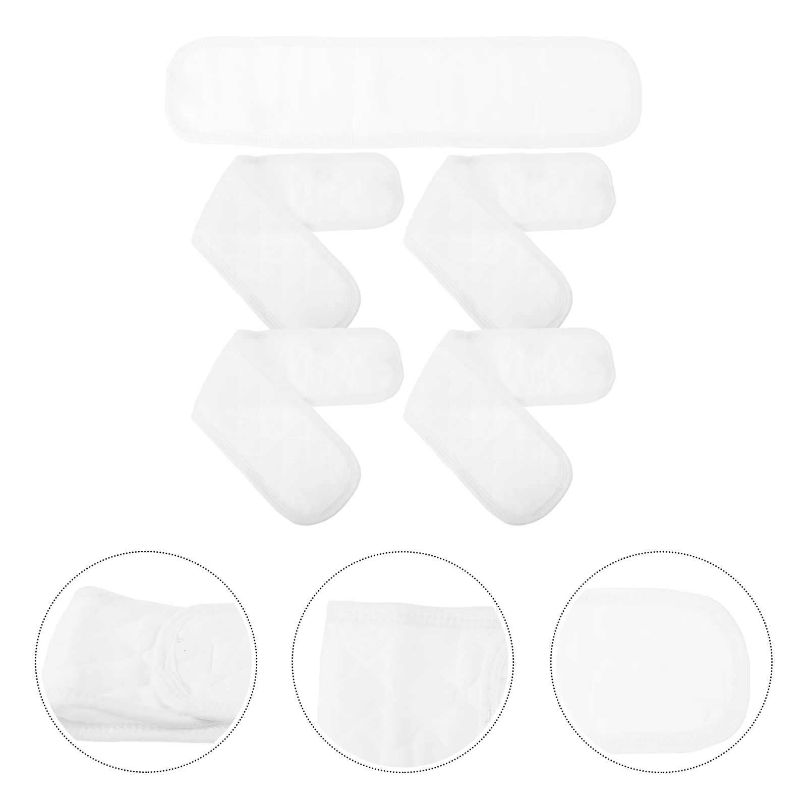 

5pcs Infant Belly Bands Cotton Navel Belts Baby Wrap Protective Bands Umbilical Cord Newborn Toddler Diaper