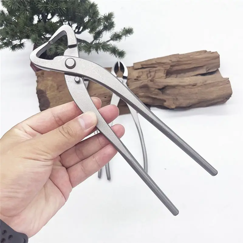 A84E-Silver Garden Shear Portable Stainless Steel Pruning Shear 3 Types Branch Cutter C