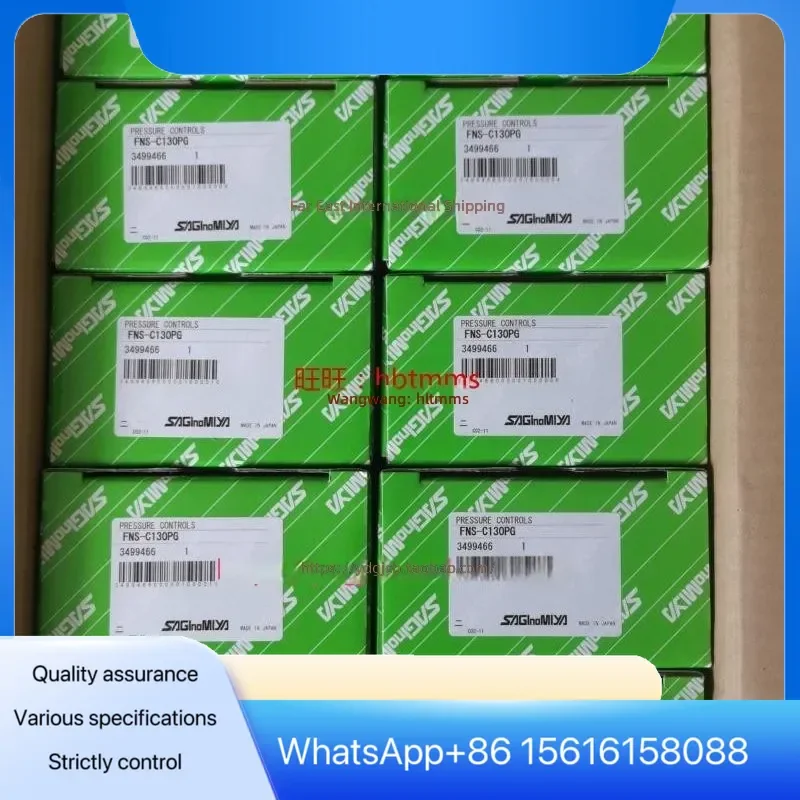 FNS-C130PGQ Pressure Sensor 0.5-3 Mpa Control Switch SAGInoMIYA New Original FNS-C130P Industrial Automation Component High