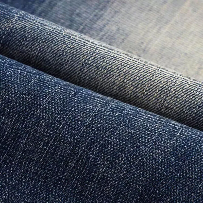 Fashion Designer Men Jeans High Quality Retro Blue Stretch Slim Fit Ripped Jeans Men Classical Trousers Vintage Denim Pants