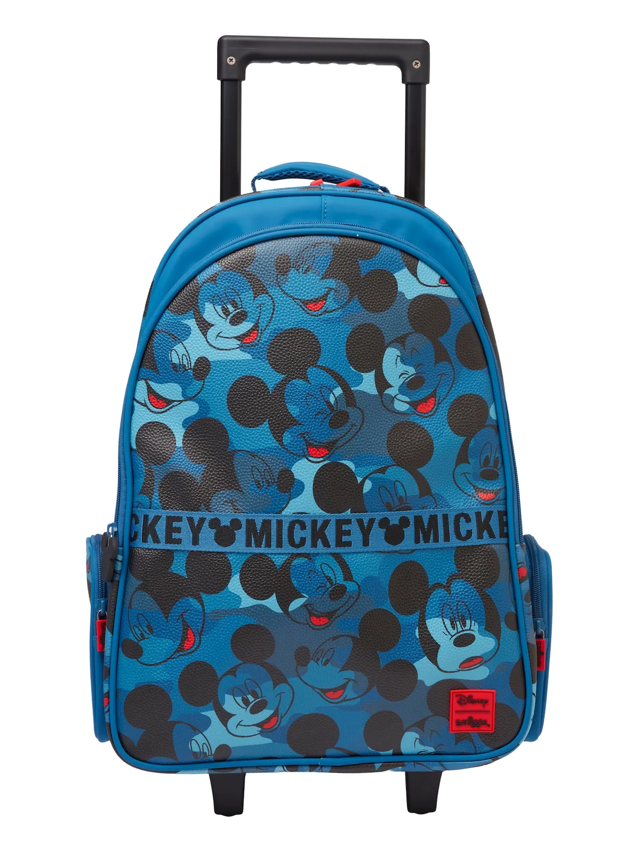 MINISO Disney Mermaid  Trolley School Bag Can Back Large Student Travel Backpack Backpack Travel