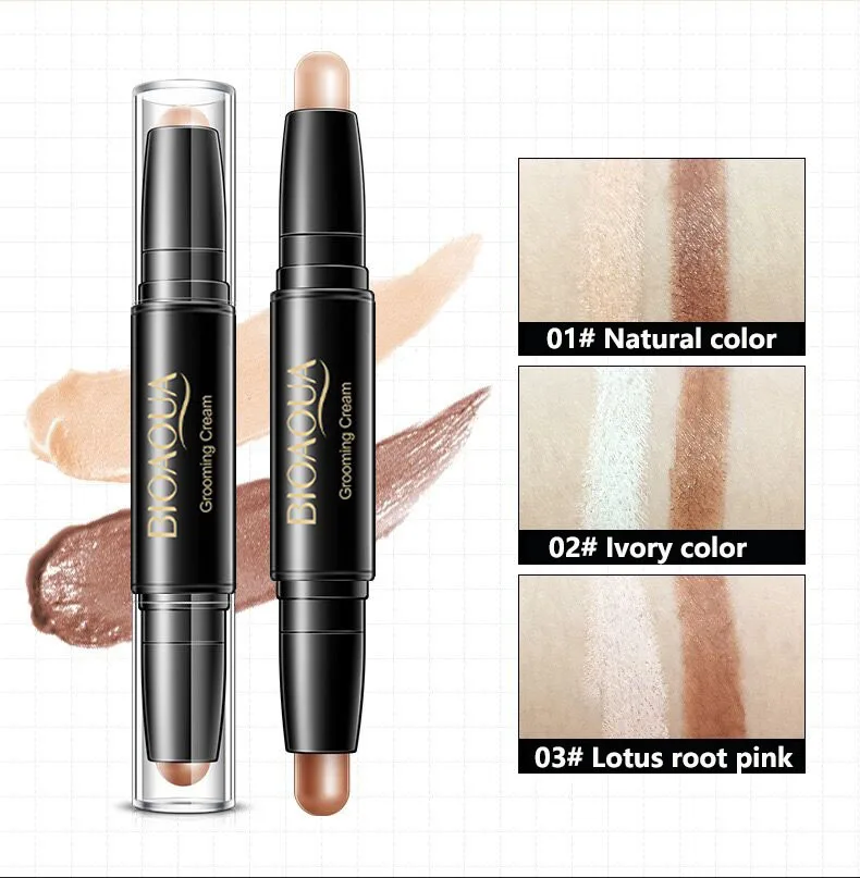 Hochwertige professionelle Make-up-Basis-Grundierungscreme für das Gesicht, Concealer, Konturierung für das Gesicht, Bronzer, Schönheit,