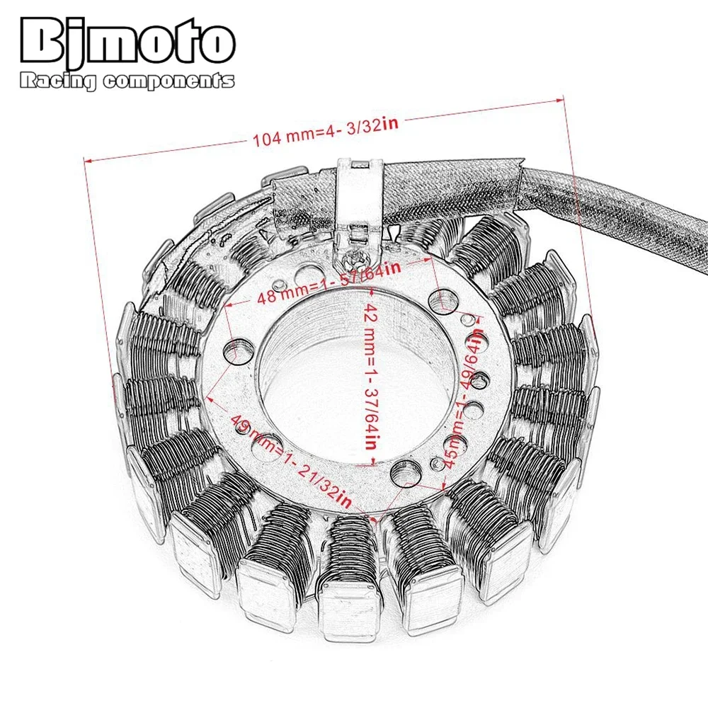 Stator Coil For Kawasaki VN800 Vulcan 800 VN400 VN400-C Vulcan Classic for Yamaha XP500 530 TMAX 530 XP560 T-MAX 560 ABS