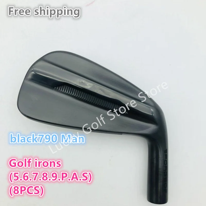 

Новинка 2023 года, черный набор утюгов для гольф-клуба 790, 7 шт., набор черных утюгов для гольфа со стальным/графитовым стержнем, пятье поколение, бесплатная доставка