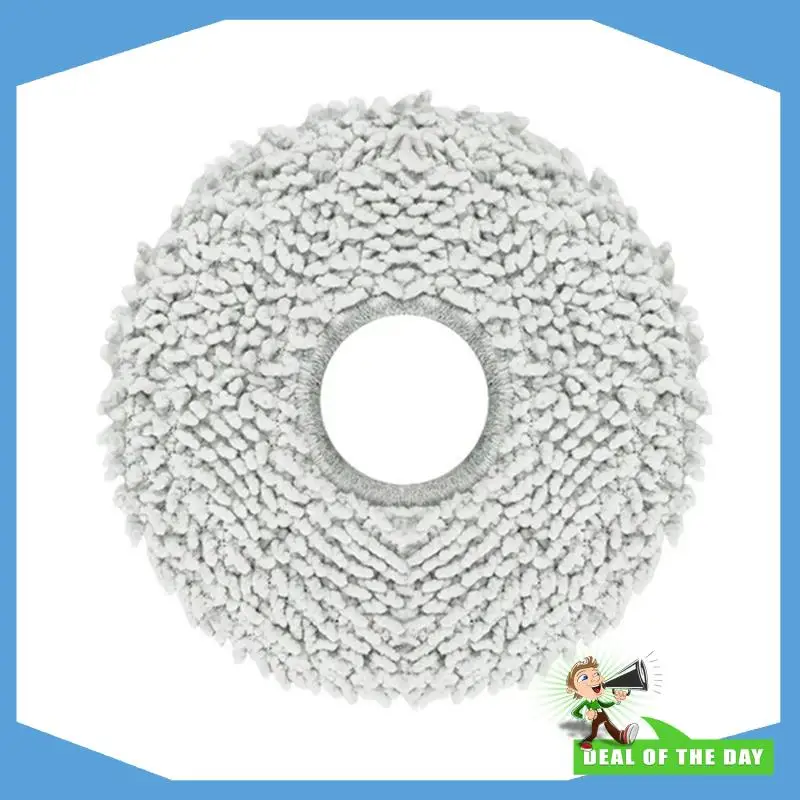 

24-Hour Delivery 3 Set For Bork V830 Robot Vacuum Accessories Dust Bag Main Side Brush Hepa Filter Mop Rag Replacement Parts