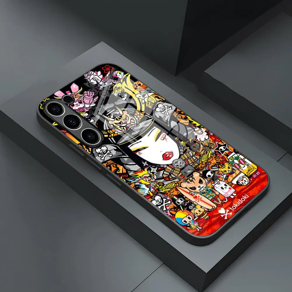 Japan Tokidokis Phone Case for S24 Ultra Samsung S23 S22 S20 Fe S21 Plus Galaxy A54 A34 A24 A53 M54 Note 20 Glass Cover image 6
