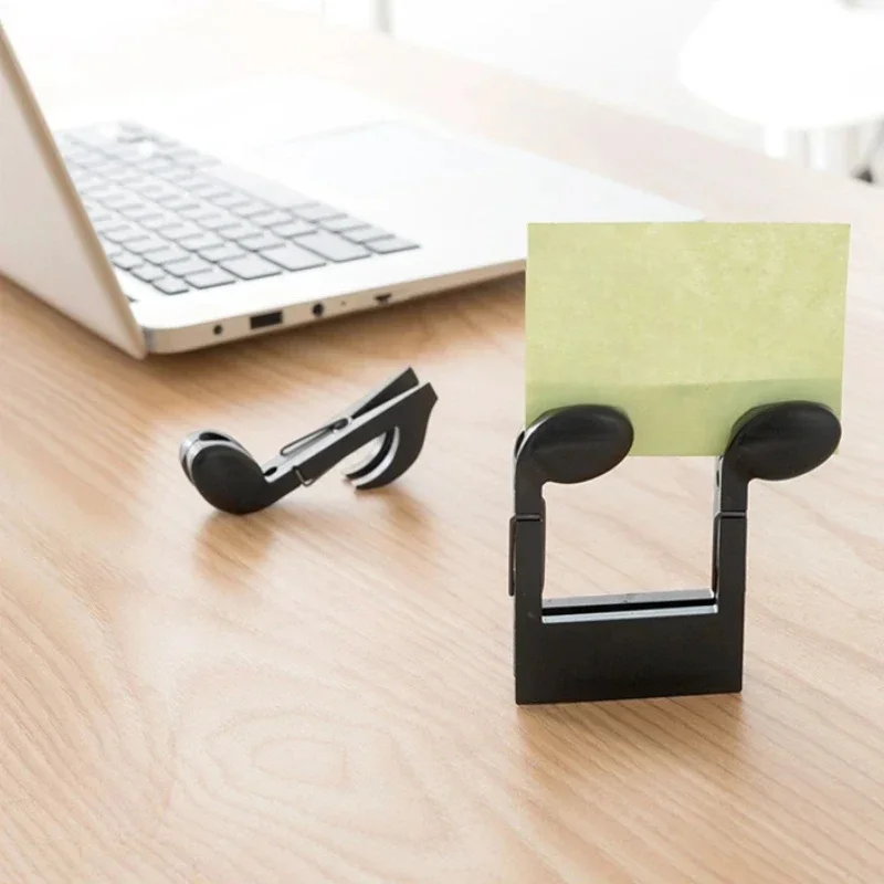 2pc Musical Note Clothes Pegs Black Spring Clips Creative Home Clothing Rack for Laundry Organization Baby Clothes Drying TikTok