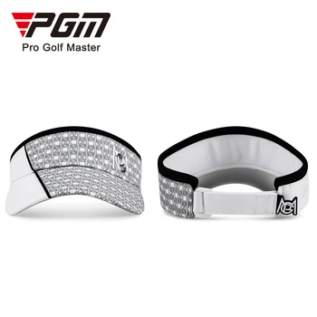 PGM 남성용 골프 선블록 모자, 통기성 볼 캡, 땀 흡수, 탑 모자 없음 