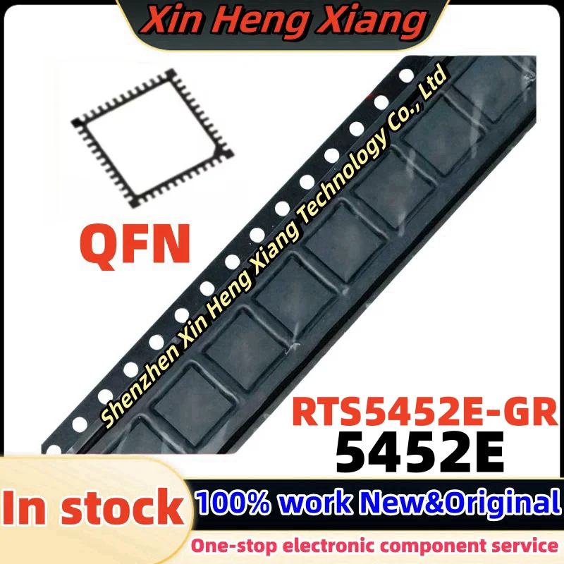 (2-5pcs)RTS5452E-GR RTS5452E 5452E QFN-48 Chipset