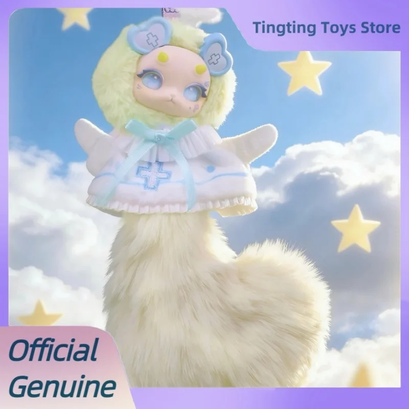 

Новая серия виниловых фигурок Tutulong Cat Wish Catcher: коллекционные куклы-подвески с милыми виниловыми лицами, подарочные загадочные коллекционные сувениры