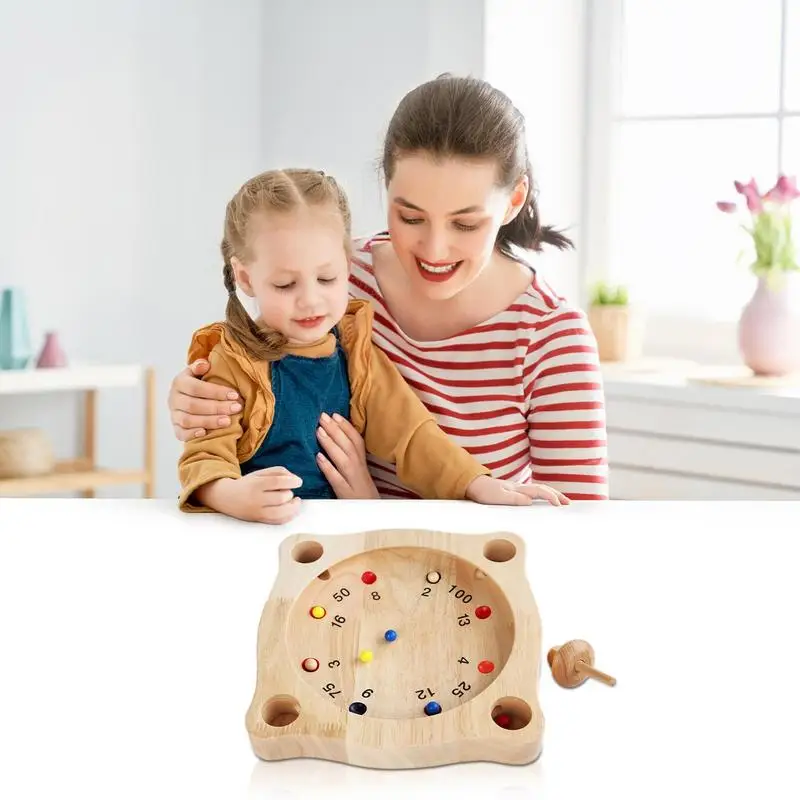 Wooden Board Games Family Board Games Parent-Child Interaction Toy Interactive Wood Board Toy Educational Intelligent Games