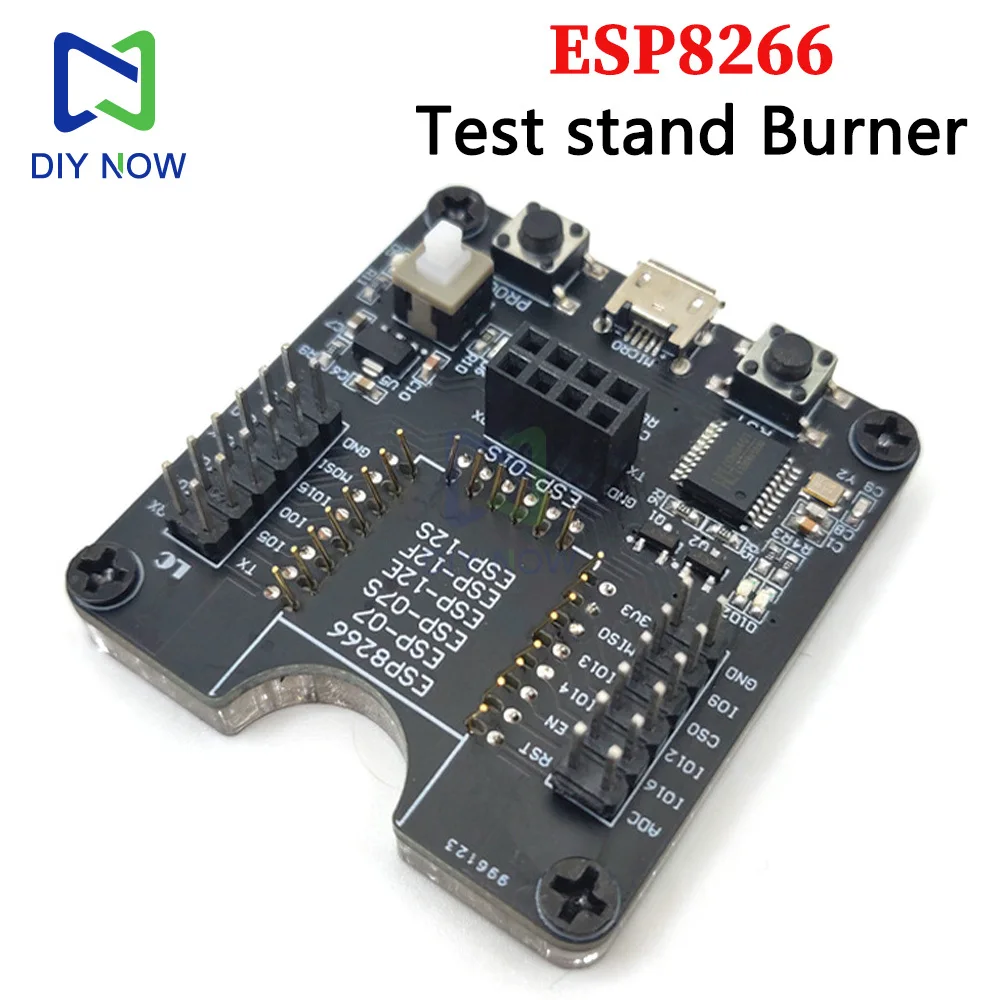 Esp8266 Test Stand Burner Development Board Wifi Module Ch340T Serial Port Chip Suitable For Esp-12S/12F/12E/07S/07/01S/01