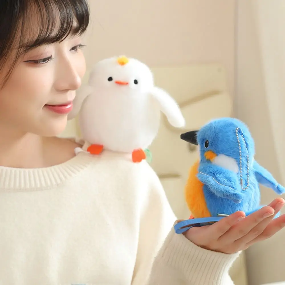 

Cute Animal Bird Series Plush Toy Realistic With Magnets Parrot Plush Doll Owl Kawaii Simulation Birds Toys Couple gift