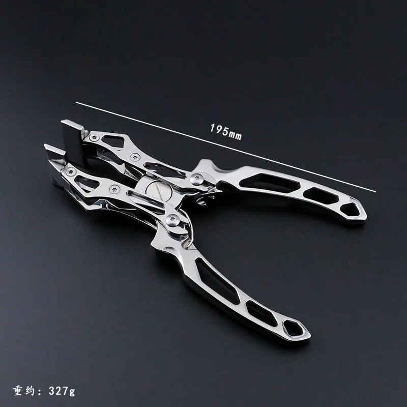 Specially Designed for Handmade DIY Leather Goods; Straight Head Folding Pliers, Multifunctional Leather Tool for Edge Pressing