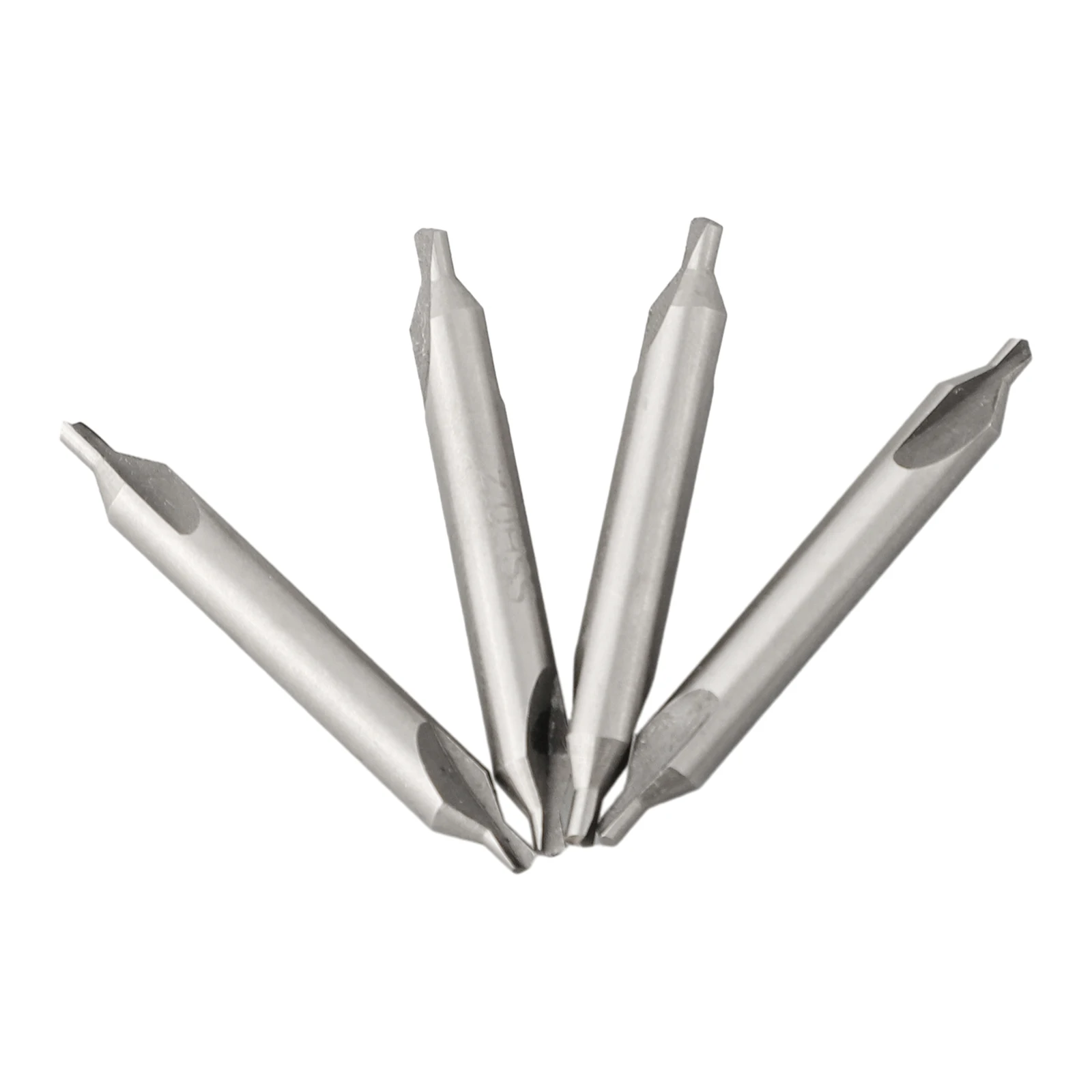 

10pcs Center Drill Bits High Speed Steel Countersinks 60 Degree Angle for Producing Center Holes in Components