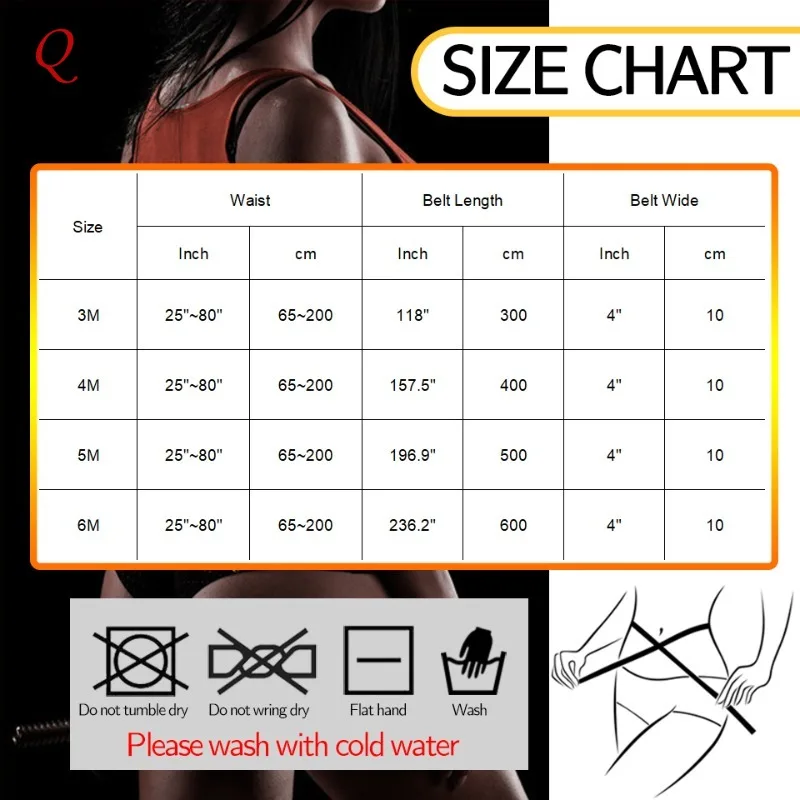 Qtree Quick Snatch Bandage Wrap Women Slimming Tummy Control Belt Invisible Strap Waist Trainer Adjustable Body Shaper Corset