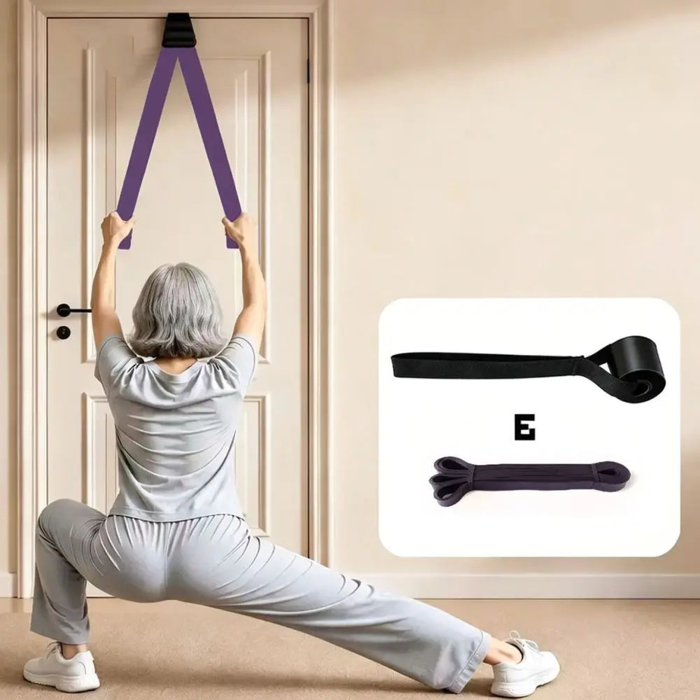 Elastic Resistance Band For Home Gym Workout Strength Training TPE Pull Rope Fitness Equipment For Leg Glute Rehab Stretching