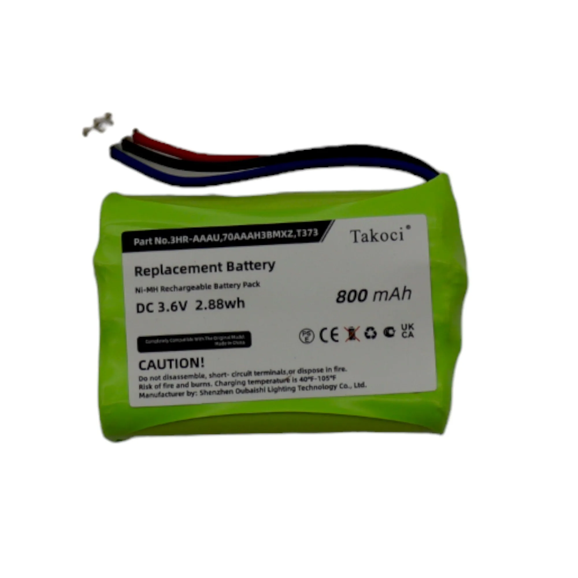 

Replacement Battery 800mAh for Bang & Olufsen BeoCom 6000, BeoCom M6000, BeoCom M6000 MKII 3HR-AAAU, 70AAAH3BMXZ, T373