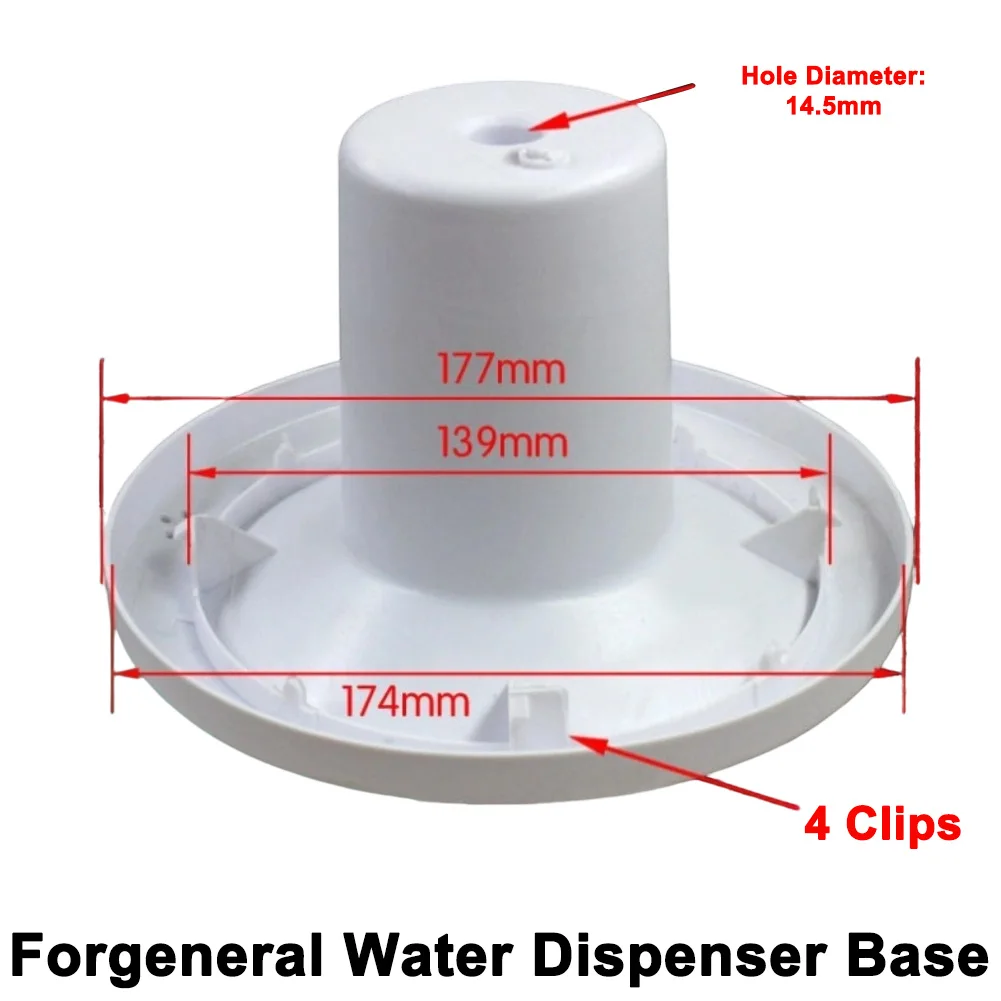Fit Water Dispenser Bottle Cage Replacement Part for General Water Seat Top Cover Suitable for Home and Office Use