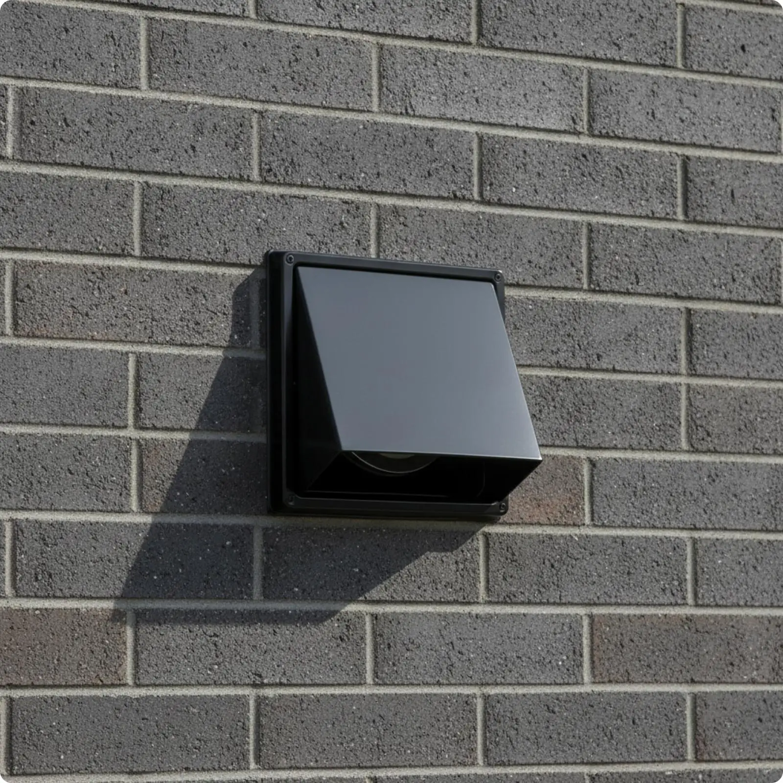 Outdoor Wall Ventilation Dryer Hood with Built in Mesh Screen and 125mm Rear Outlet for Secure Fit on Exterior Walls