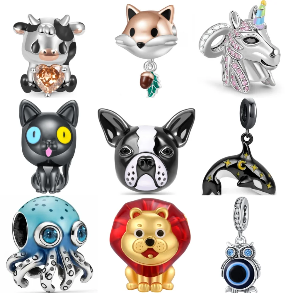 جديد 925 فضة تألق الخرز سحر of ley 925 سلسلة مطرز صالح الأصلي قلادة سوار DIY بها بنفسك السيدات مجوهرات الطرف