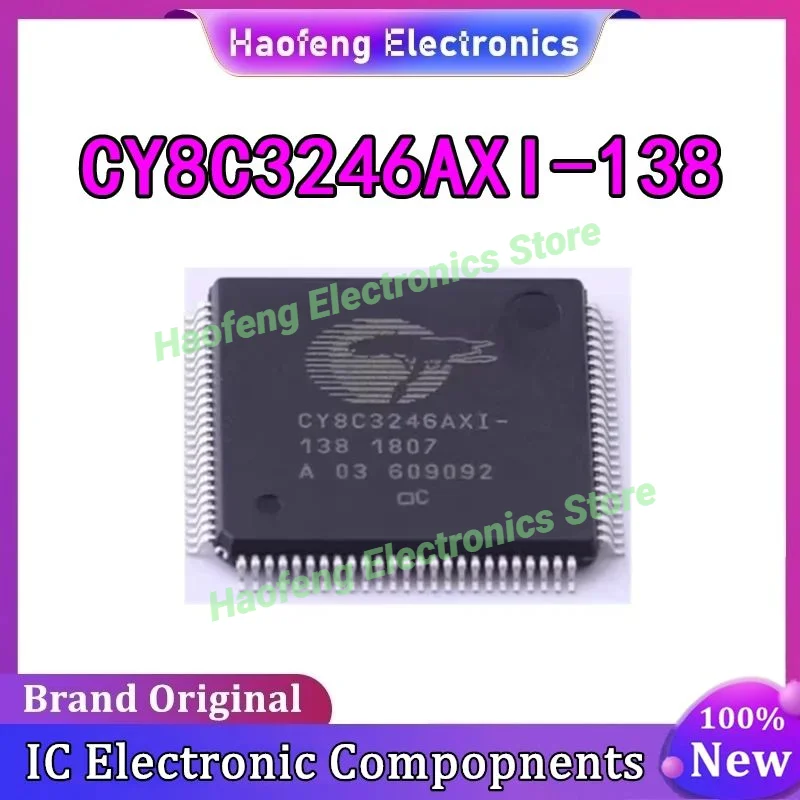 

CY8C3246AXI-138 TQFP-100 IC MCU чип 100% новый оригинал на складе