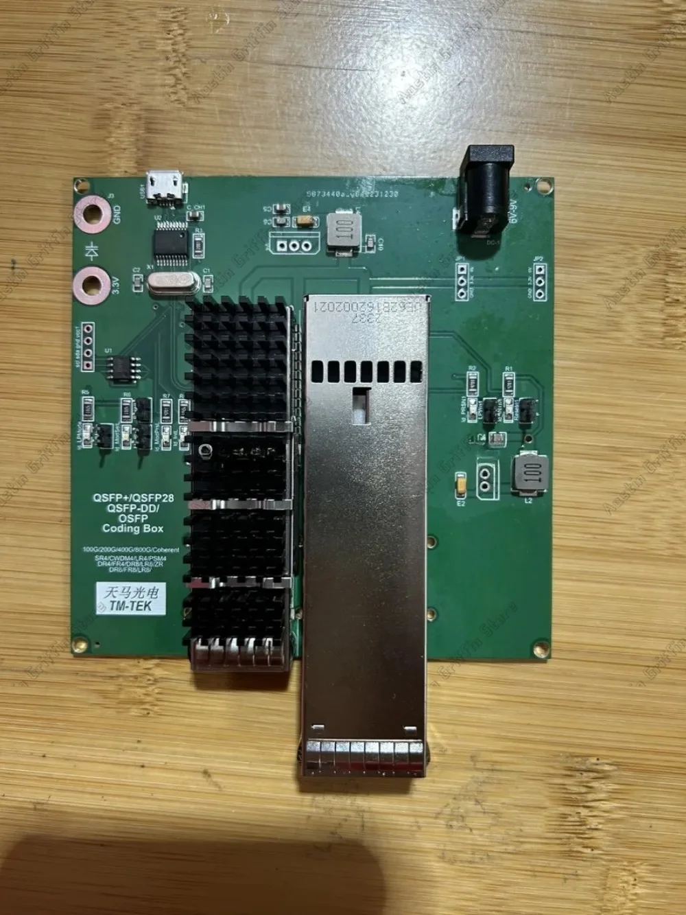 QSFPDD 400G800G Optical Module Code Board Test High-power MCB Code Board Evaluation Board