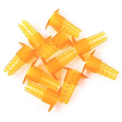 20 Pcs Plastic Bee Queen Cages Cell Cover Cap Protective Cellular Tool Beekeeping Supplies Beekeeping Tools