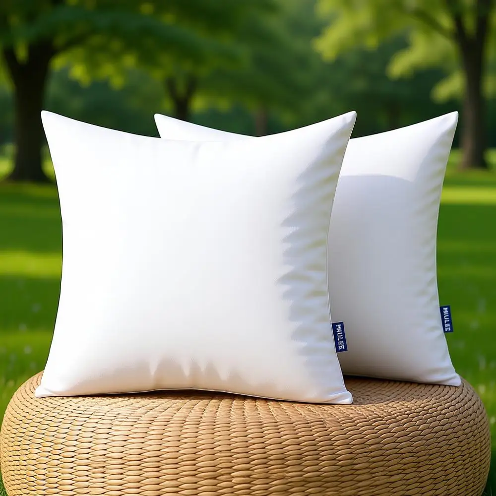 

Водонепроницаемые декоративные наполнители для уличных подушек 26x26 дюймов, квадратные поясничные подушки для сада, патио, дивана, кушетки