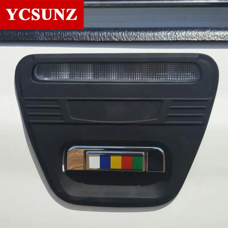 ABS Rear Handle Insert Cover Trim For Toyota Hilux Vigo 2005 2006 2007 2008 2009 2010 2011 2012 2013 2014 Car Accessories