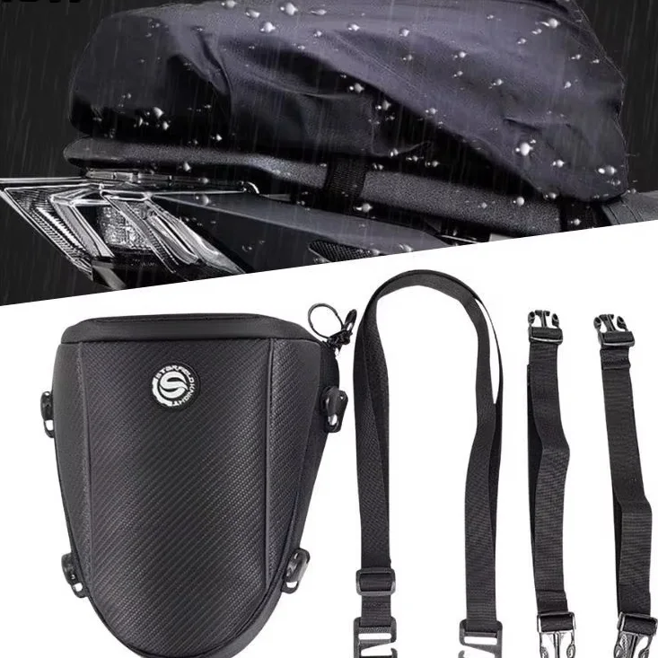 Motorbike Accessories Multifunction Motorcycle Sports Back Seat Carry Bag Tools Luggage Tail Bag Saddlebag For Motorcycle Bike