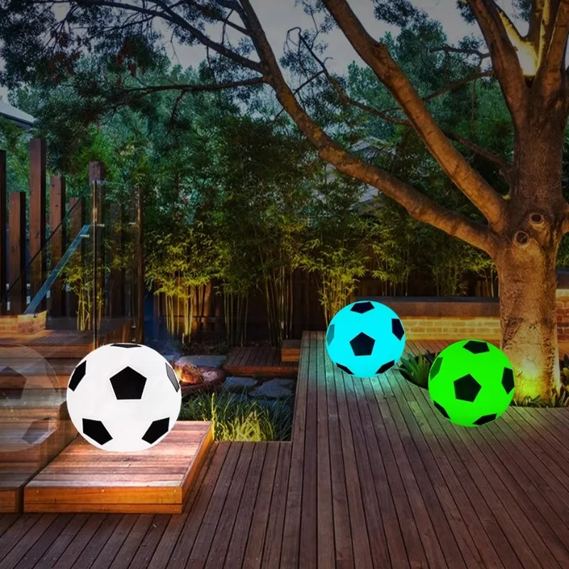 

Luminous football lights lawn solar LED outdoor lighting solar outdoor garden decoration outdoor garden lights