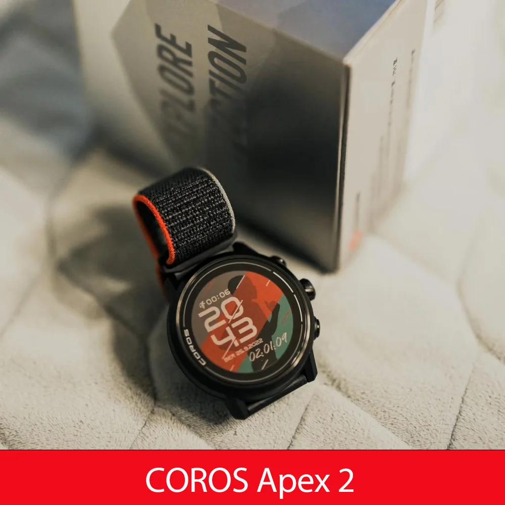 

COROS Apex 2 уличные GPS-часы 1,2 дюйма с сапфировым стеклом и титаном, аккумулятор на 17 дней, наручная навигация, автономные карты