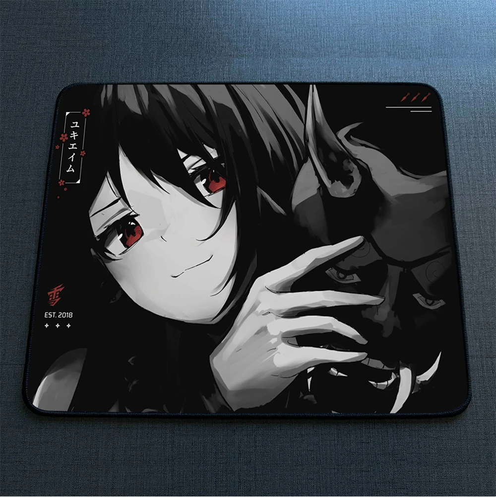 45*40cm Computer Mousepad YUki Aim E-Sports Mouse Pad Gamer Non-Slip Mouse Mat Game Professional Gaming Keyboard Mat Desk Pads