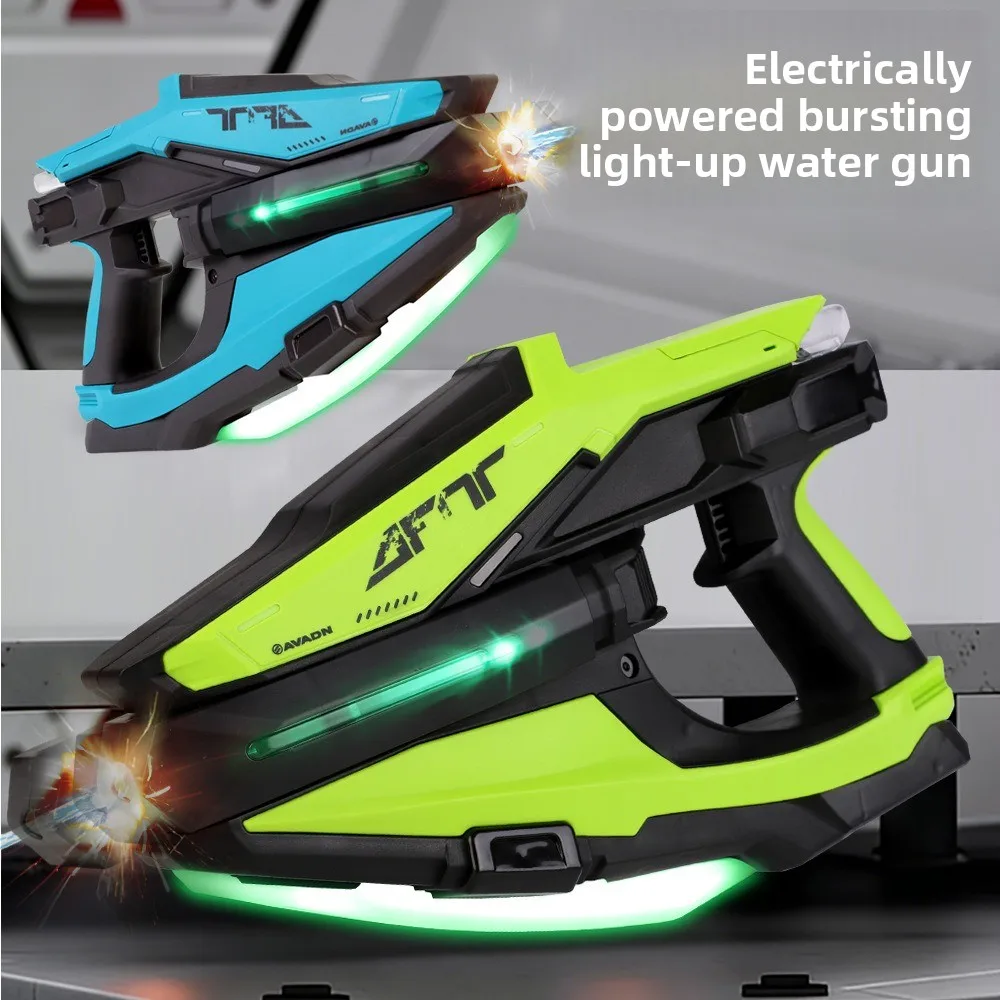 Tomahawk Elektrische Wasserpistole mit automatischer Dauerfeuerfunktion und Kammer.