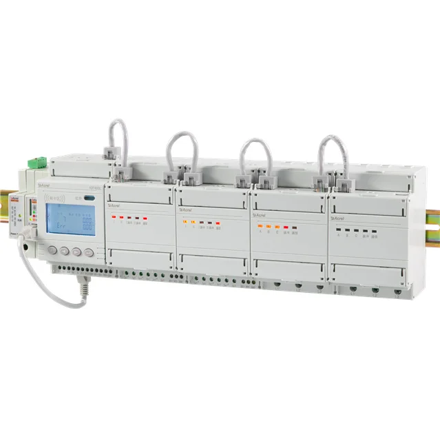 

Multi Circuit Electrical Instruments 4 Channel 3 Phase 3*1(6) A Smart Energy Meter Adf400L For Apartment Building