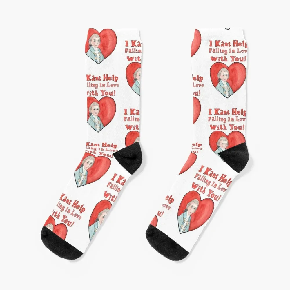 I Kant Help Falling In Love With You Socks professional running Sports Men's Socks Women's