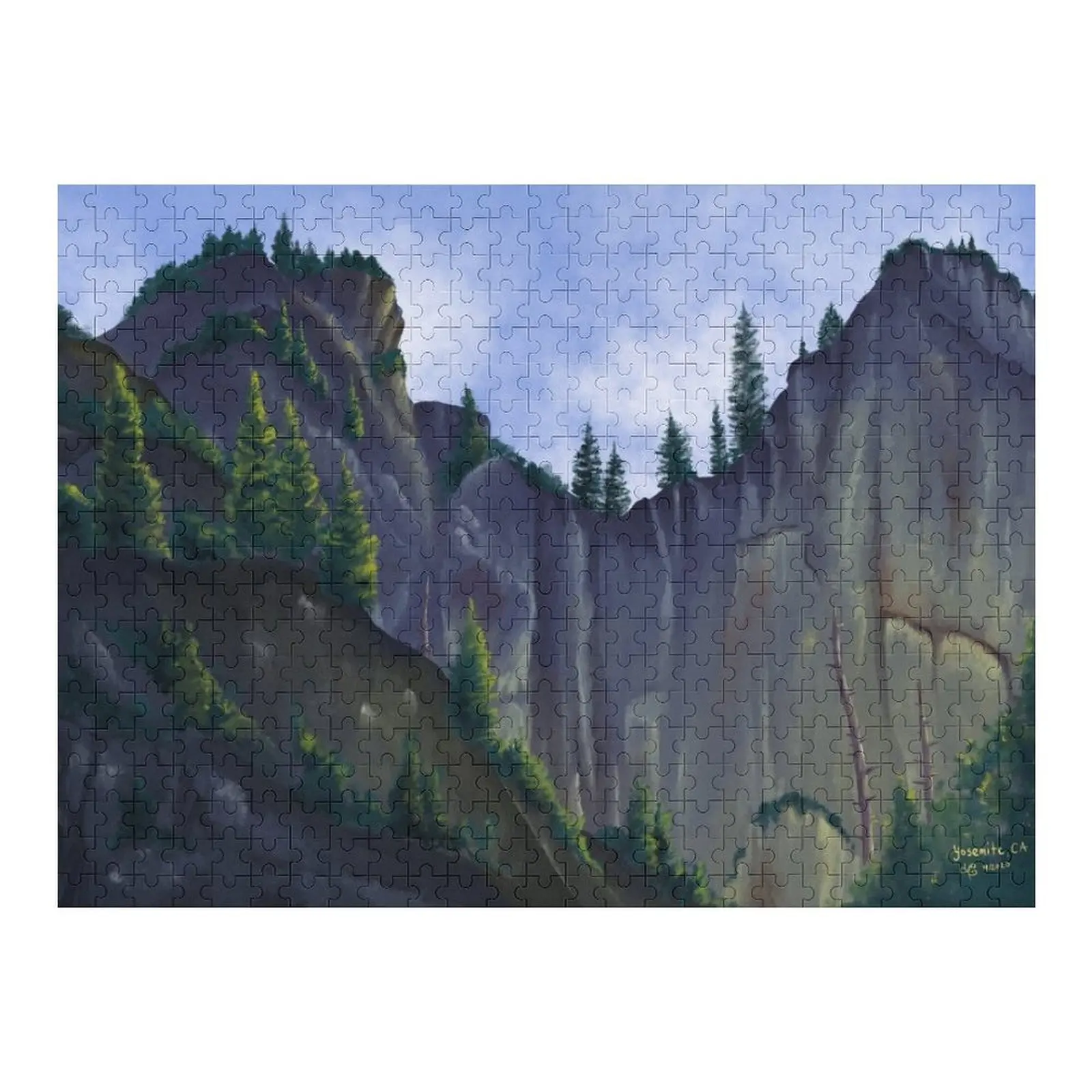

Yosemite, CA Jigsaw Puzzle Personalized Gift Married Customized Photo Puzzle