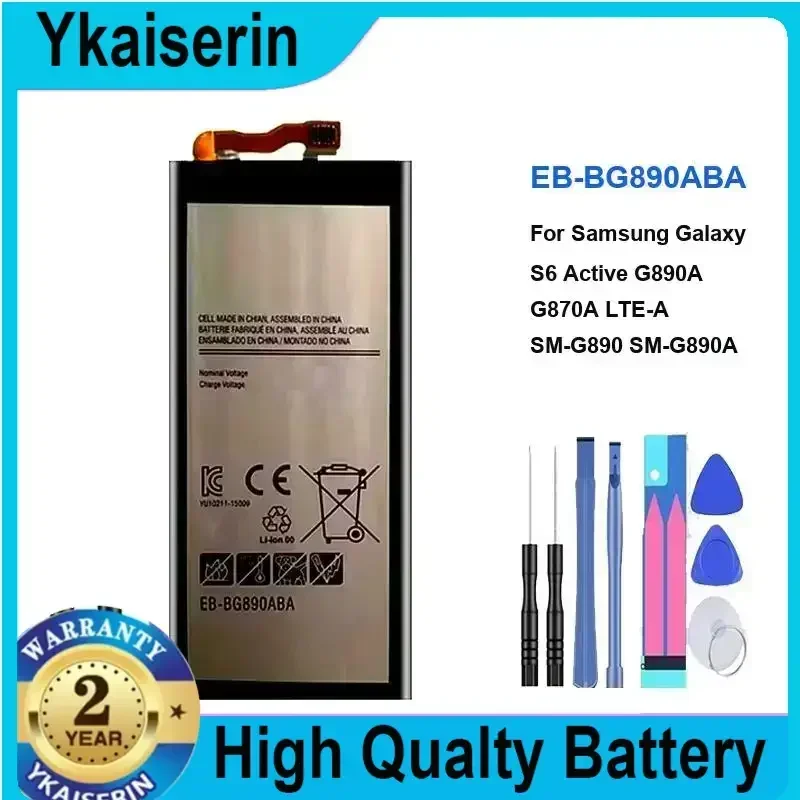 

Сменный аккумулятор 3500 мАч EB-BG890ABA для Samsung Galaxy S6 Active G890A G870A LTE-A SM-G890 SM-G890A