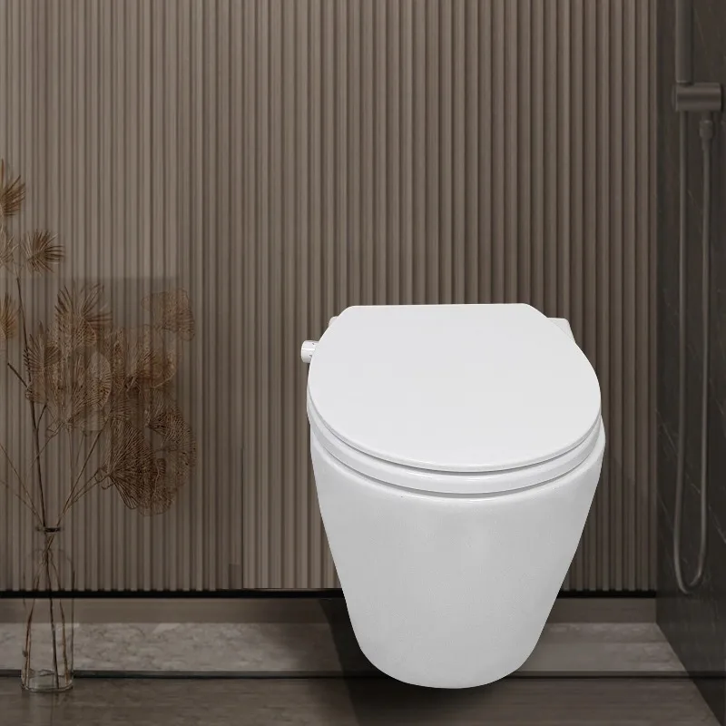 O Shape UF Bidet Toilet Seat Non Electric Double Nozzle Soft Close Easy Installation