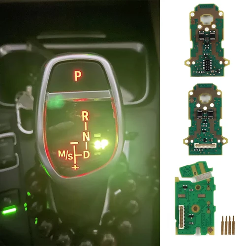Placa de circuito de perilla de palanca de cambios para BMW F10 F30 F31 F32 F20 F10 F07 F25 F26 F15 F16 palanca de cambios reparación de Panel LED