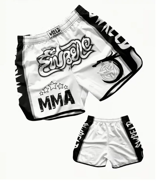 

Boxing Shorts, Men's Muay Thai Shorts, Brazilian Jiu-jitsu, Wrestling and Kickboxing Training Pants, Printed Children's Fighting