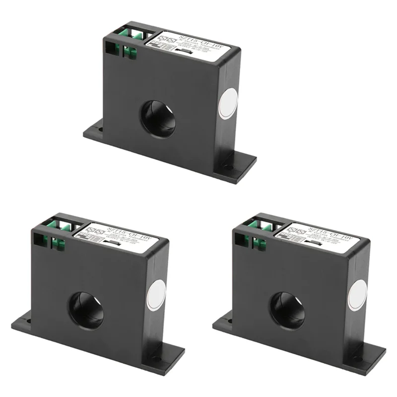 

ABKQ-3X SZT15-CH-10V AC Current Transmitter Current Mutual Inductor AC 0-50A To DC 0-10V