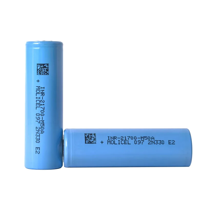 Molicel M50A INR 21700 Battery 5000mAh High-capacity CDR 15A 3.6V Lithium Ion Battery Cell Rechargeable For DIY Battery Pack