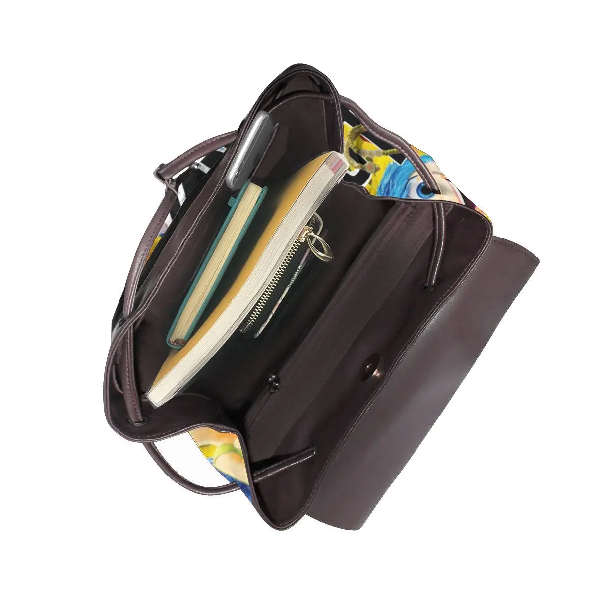 Inside Out New Hot Women’s Backpack Designer High Quality Leather Simple Fashion Backpack Large Capacity Backpack