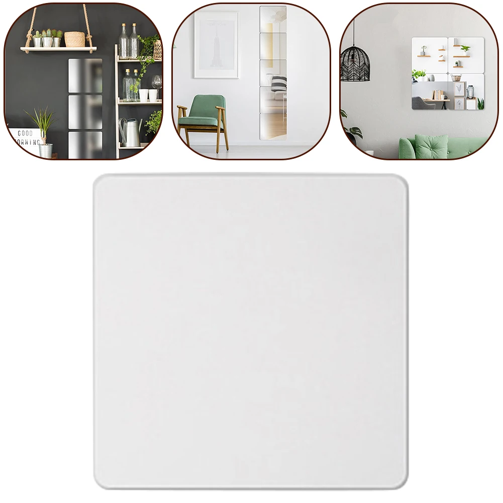 Mirror Tiles Mirror Sheets Mirror Sheets Silver Wide Range Of Applications Attractive Easy To Install Flexible