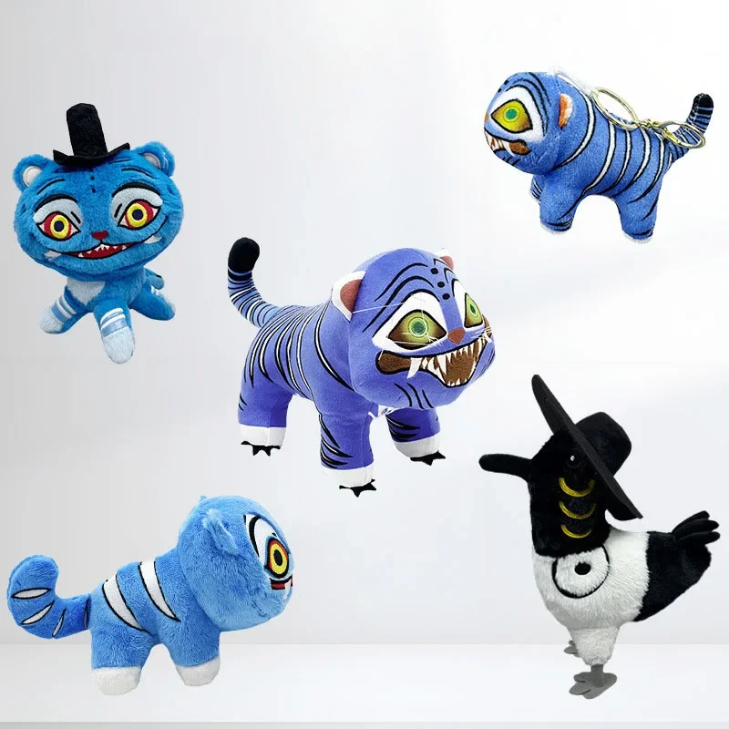 

Аниме «Охотники на демонов», аксессуары для плюшевых игрушек с тигром, брелки для плюшевых кукол Kpop, подарок на день рождения и Рождество